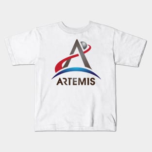 Nasa Artemis Mission Kids T-Shirt